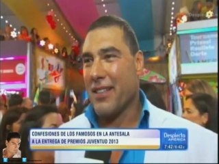Eduardo Yañez esto conto desde la Alfombra #PJ2013 #NotaDA