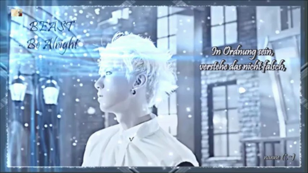 BEAST - Be Alright k-pop [german sub]