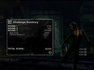 Batman Arkham City Catwoman Ranked Challenges - Funhouse Brawl