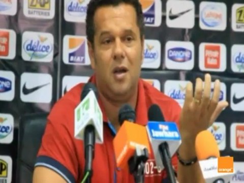 الندوة الصحفية السابقة لرحلة الترجي