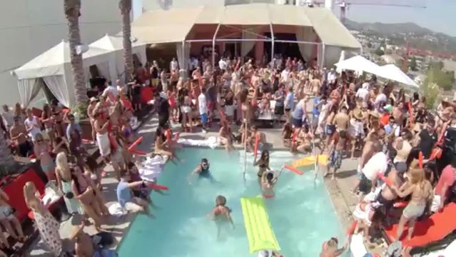 Survol de Hollywood avec un drone