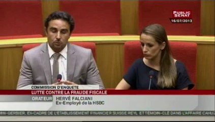 Audition,Audition de M. Hervé Falciani sur l'évasion Fiscale