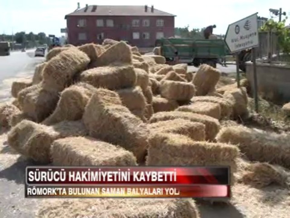 YOLA SAÇILDI