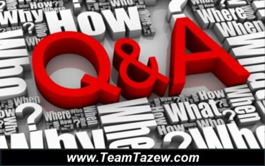 Tazew - Q & A session-1 with Founders and Top Leaders  [www.TeamTazew.com]