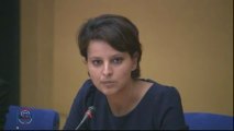 Sénat : Najat Vallaud-Belkacem présente le projet de loi égalité femmes-hommes