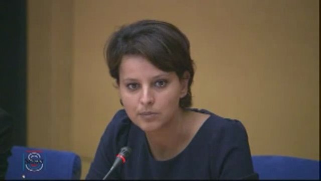 Sénat : Najat Vallaud-Belkacem présente le projet de loi égalité femmes-hommes