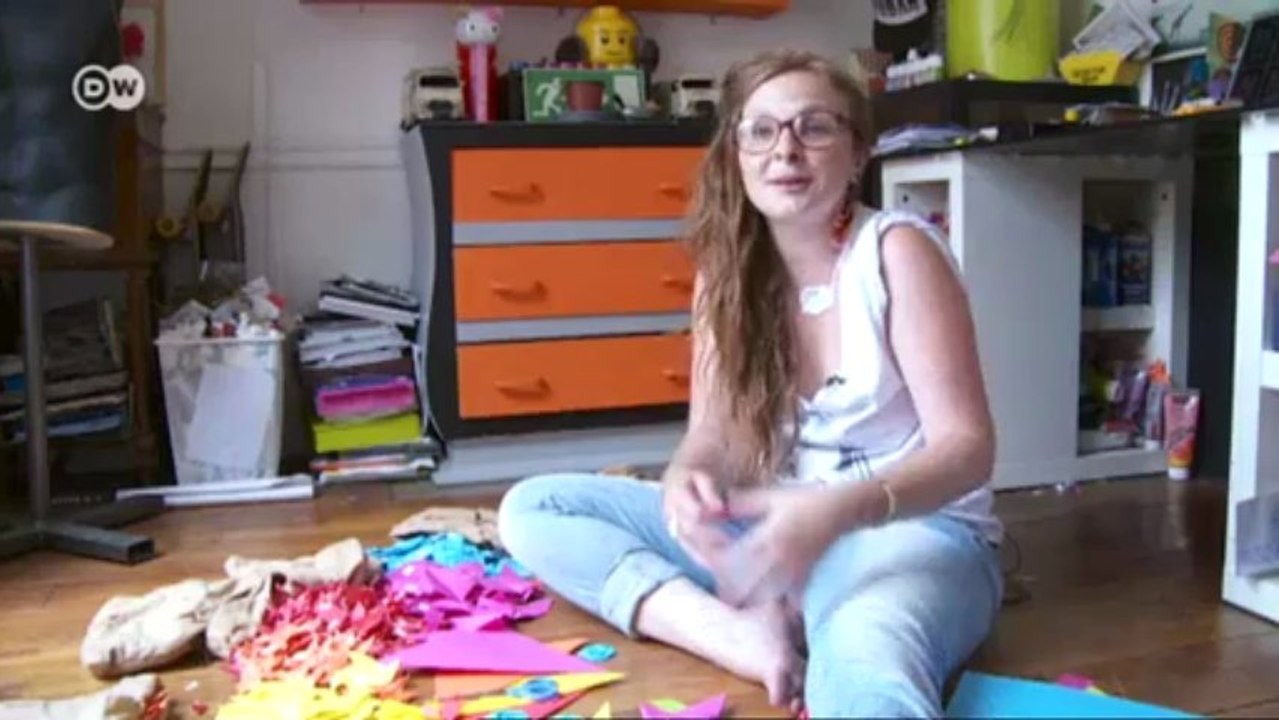 Mademoiselle Maurice: Origami-Streeart | Euromaxx