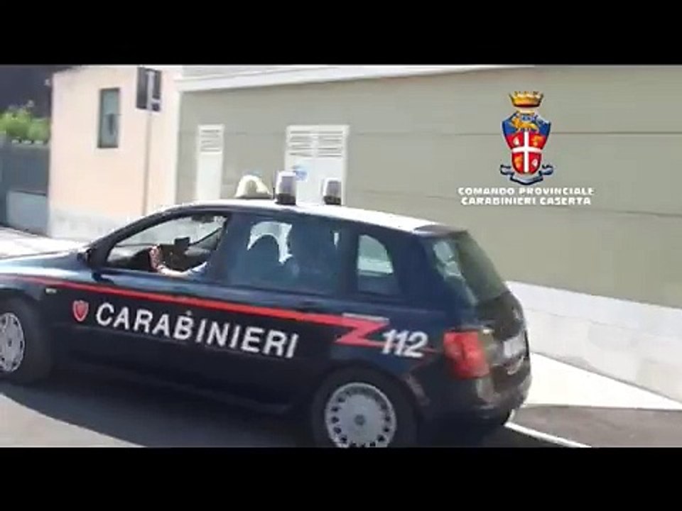 Marcianise (CE) - 5 fiancheggiatori dei Belforte arrestati (19.07.13)