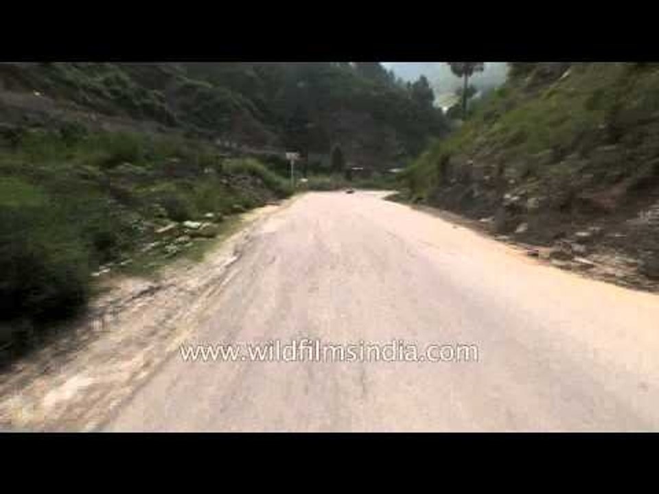 On the way to Rudraprayag to Srinagar (Garhwal)