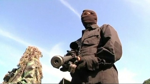 Brazilian special ops train ahead of pope visit