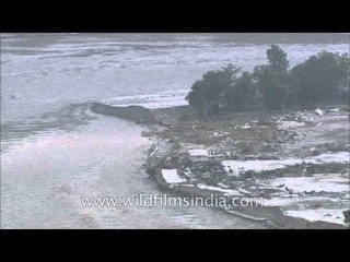 Srinagar affected by the Uttarakhand floods