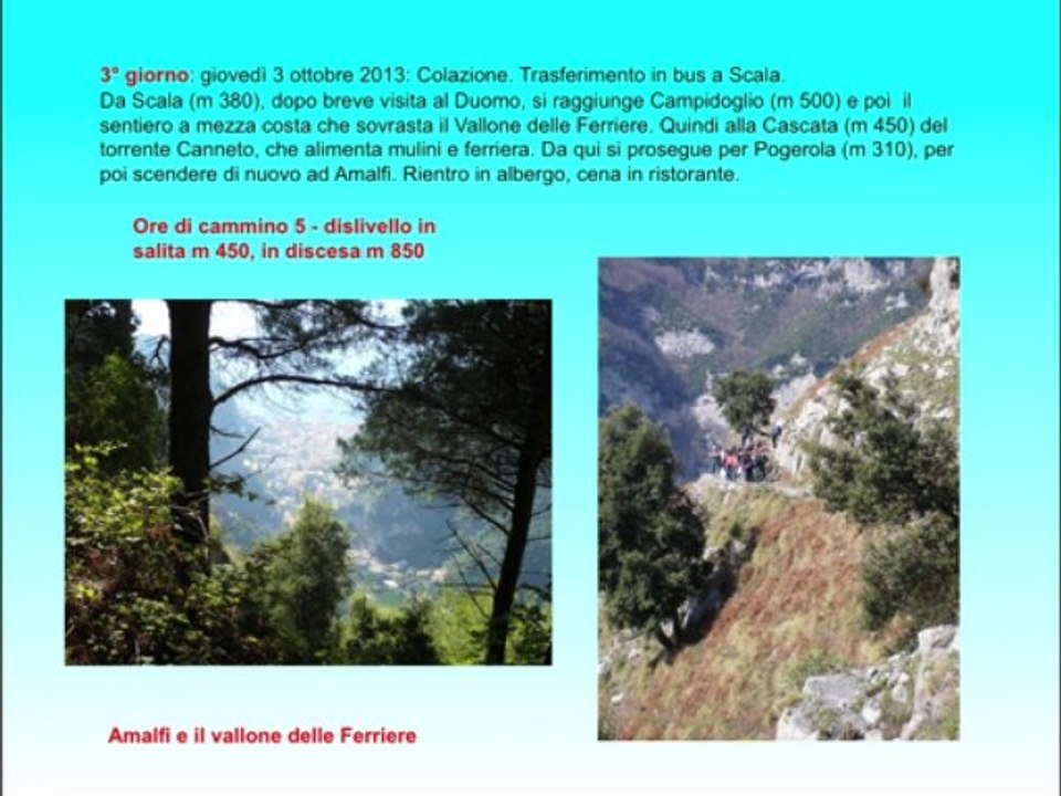 La costiera amalfitana con Renato