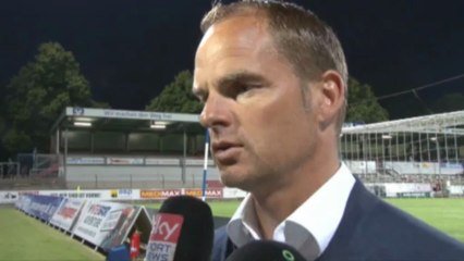 Ajax - De Boer : "Vilanova a pris la bonne décision"