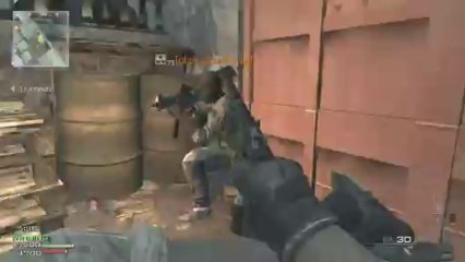MW3 Team Knife Only Gameplay