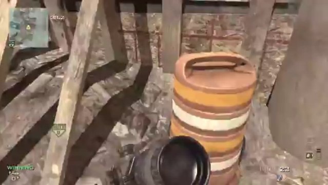 MW3 Hardhat Throwing Knife Tutorial / Throwing Knife Spots