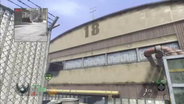 Black Ops Hangar 18 Tomahawk Bankshot Bomb Spots Tutorial - Vikstar123 (Annihilation Map Pack DLC)