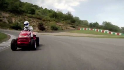 The Stigs 130mph lawnmower by Honda