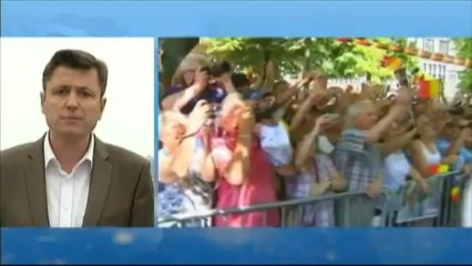 Le roi des Belges, Albert II, fait ses adieux