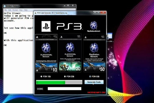 PSN Code Generator 2013 Free Play Station Network Games Code With Proof No Survey No Password