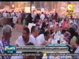 صباح ON: المصريون يحتفلون بذكرى العاشر من رمضان في ميدان التحرير