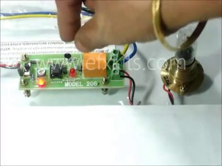 Thermistor Based Temperature Control Without Microcontroller