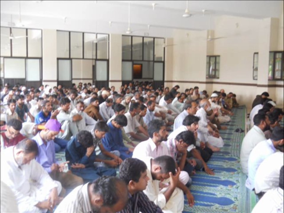 Khutba e Jumma  (19.04.2013){Surah-e-Zilzal & Fazail-e-khatoon-e-Jannat S.A}