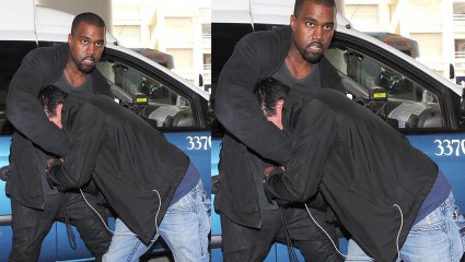 Kanye West HITS And BEATS Paparazzi Brutally AGAIN Giving Victim Bad Hip
