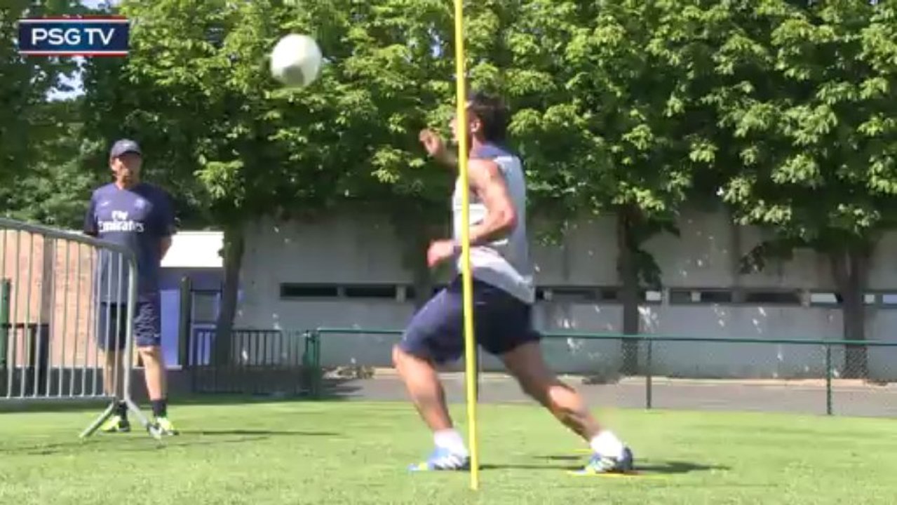 Tennis ballon : Makelele vs Lavezzi