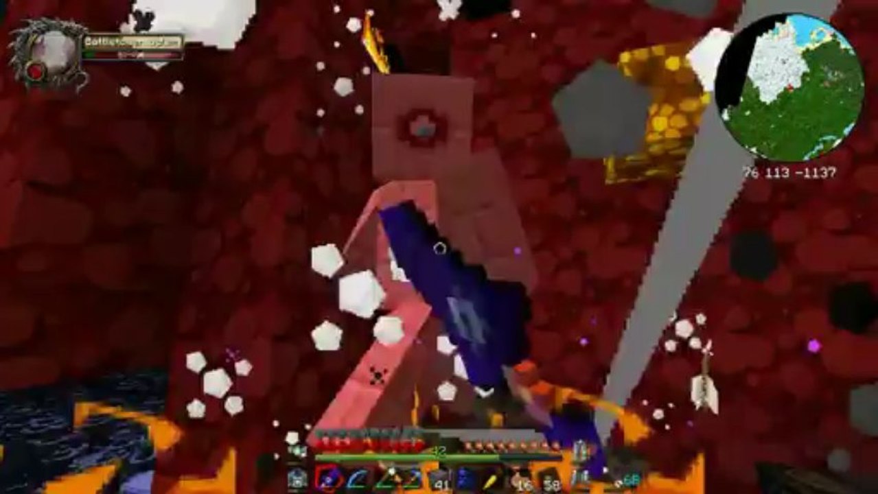 Minecraft: HEXXIT Mods | RED TOWER BOSS