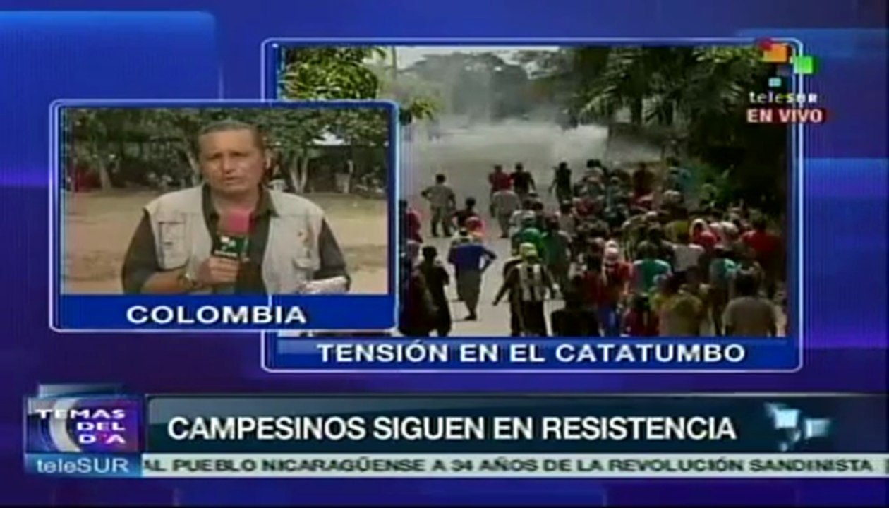 Campesinos del Catatumbo piden declarar emergencia social