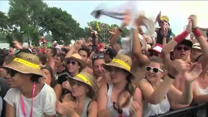 Extrait du concert de Féfé aux Vieilles Charrues 2013