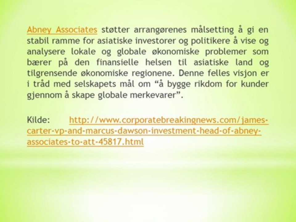 James Carter, VP, og Marcus Dawson, Investment Head av Abney Associates til a delta Symposium on Financial Stability in Hong Kong