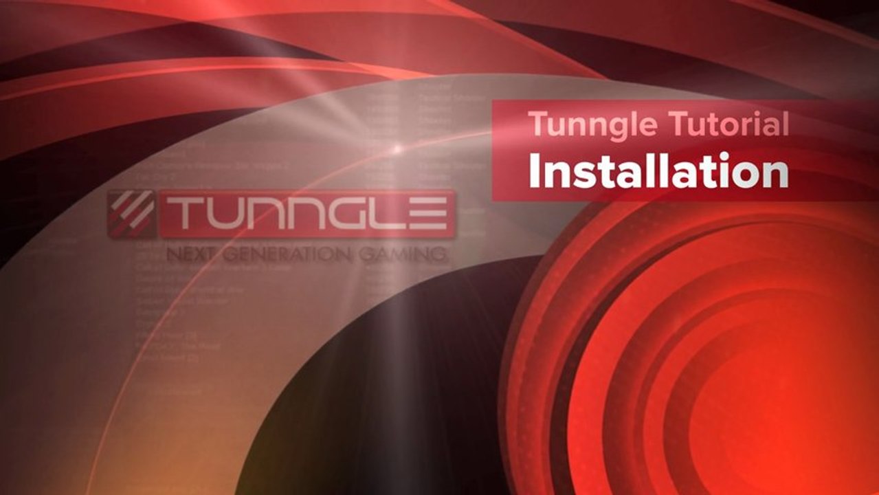 Tunngle Tutorial - Tunngle Installation - DE#0002