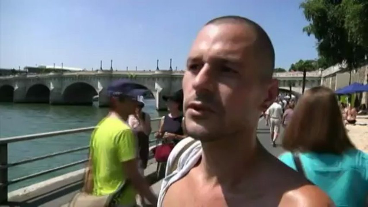 Paris Plages débute sous un soleil de plomb