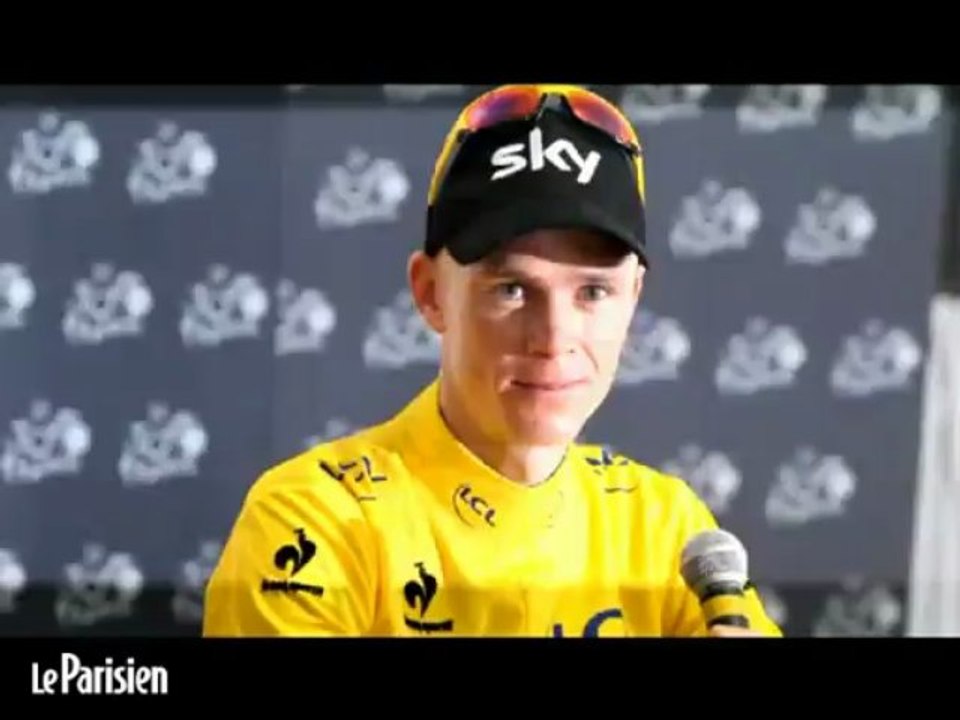 Christopher Froome : «L'arrivée sur les Champs Elysées va être énorme»
