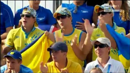 FINA World Championships #BCN2013 - Synchronized 3m Springboard P; Women (the last set of dips)