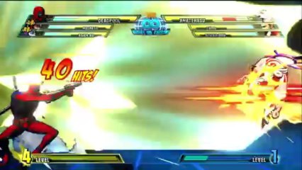 Marvel Vs Capcom 3 hyper Combos Deadpool HD 720p Xbox 360