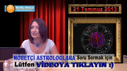 AKREP Burç Yorumu 21 Temmuz 2013