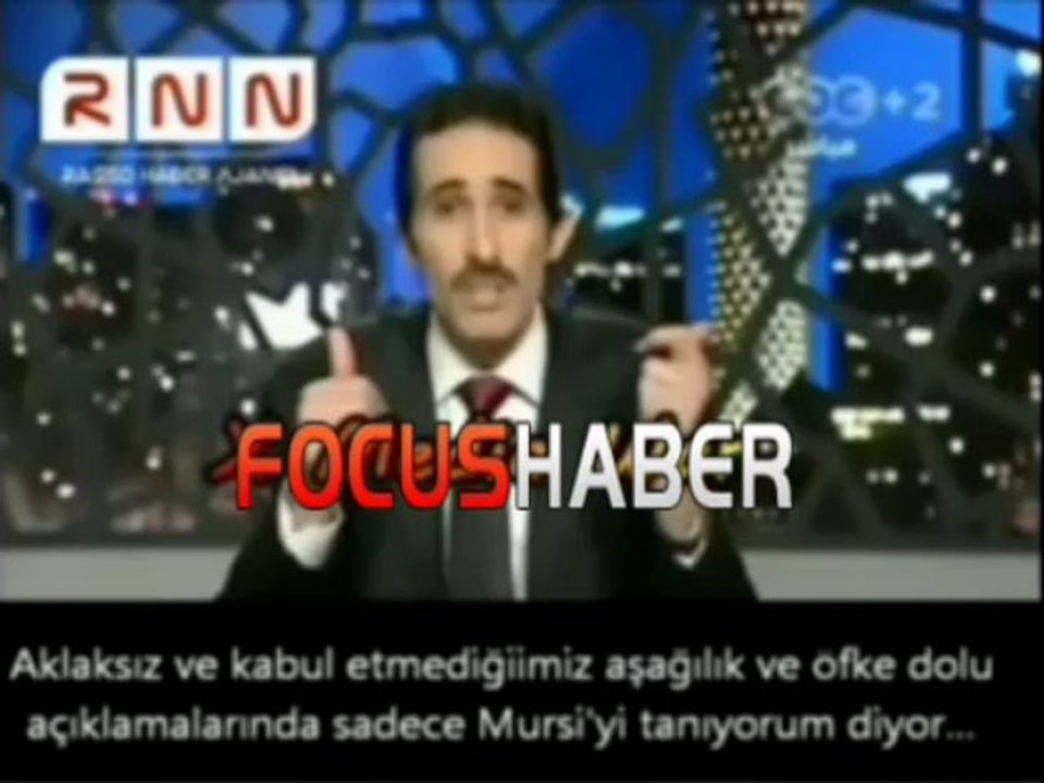 Erdoğan'ın açıklamalarını, ahlaksızlıkla itham eden Mısırlı spiker