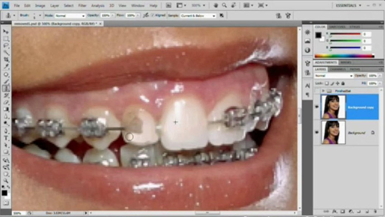 Adobe CS TUT VID-29 removeBracesYT