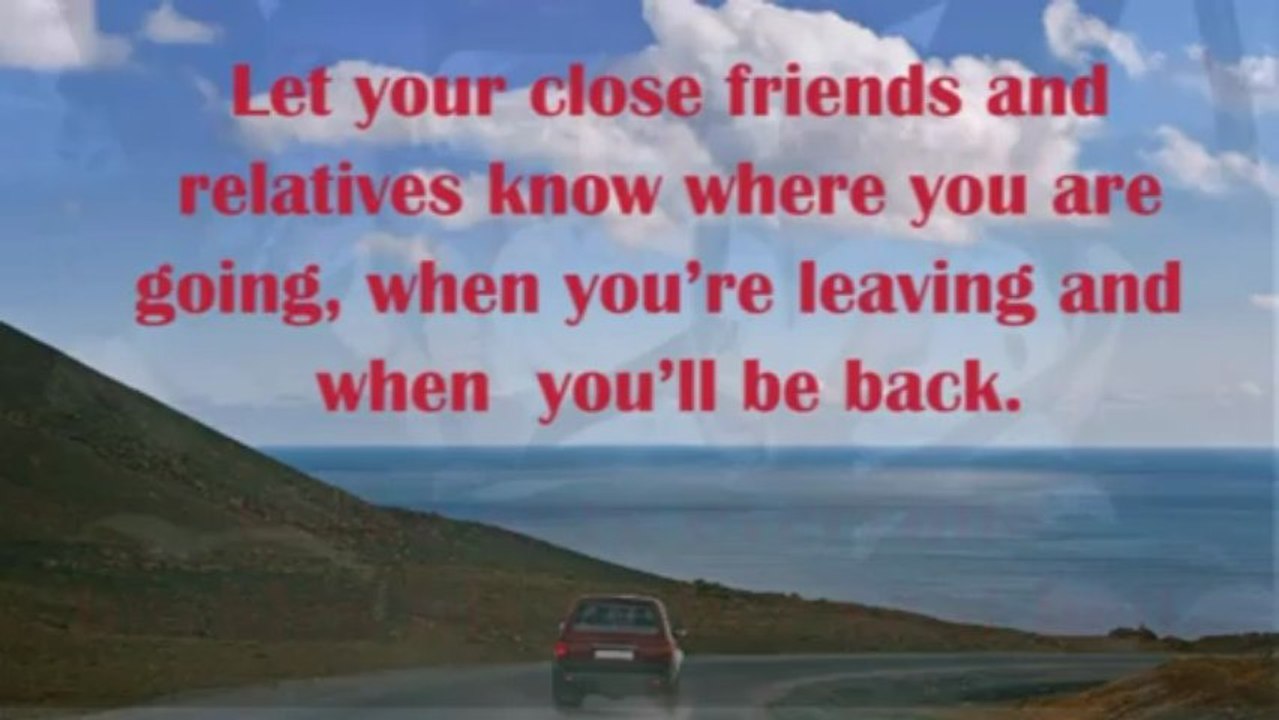 Tips for long road trips