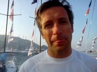 Tour de France la Voile : Interview de Tanguy Cariou sur l'étape de ralliement Roses-Gruissan