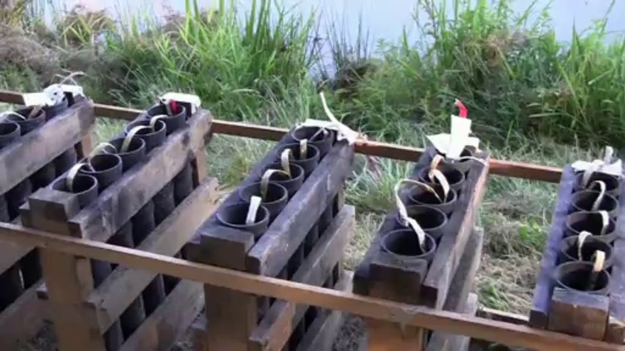 Palinges, avant les feux d'artifices