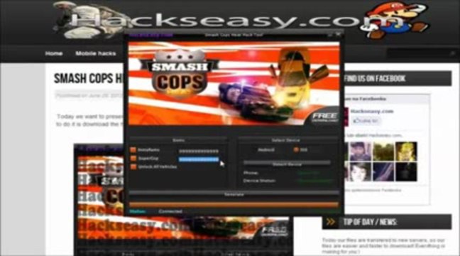 Smash Cops Heat Hack Cheat Tool (FR) ! gratuit FREE Download July - August 2013 Update