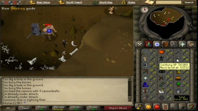 Runescape 2007 Progress Video #1 - Old School Runescape - Vikkstar123
