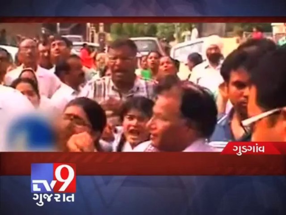 Tv9 Gujarat - Gurgaon Judge booked for wife's m...