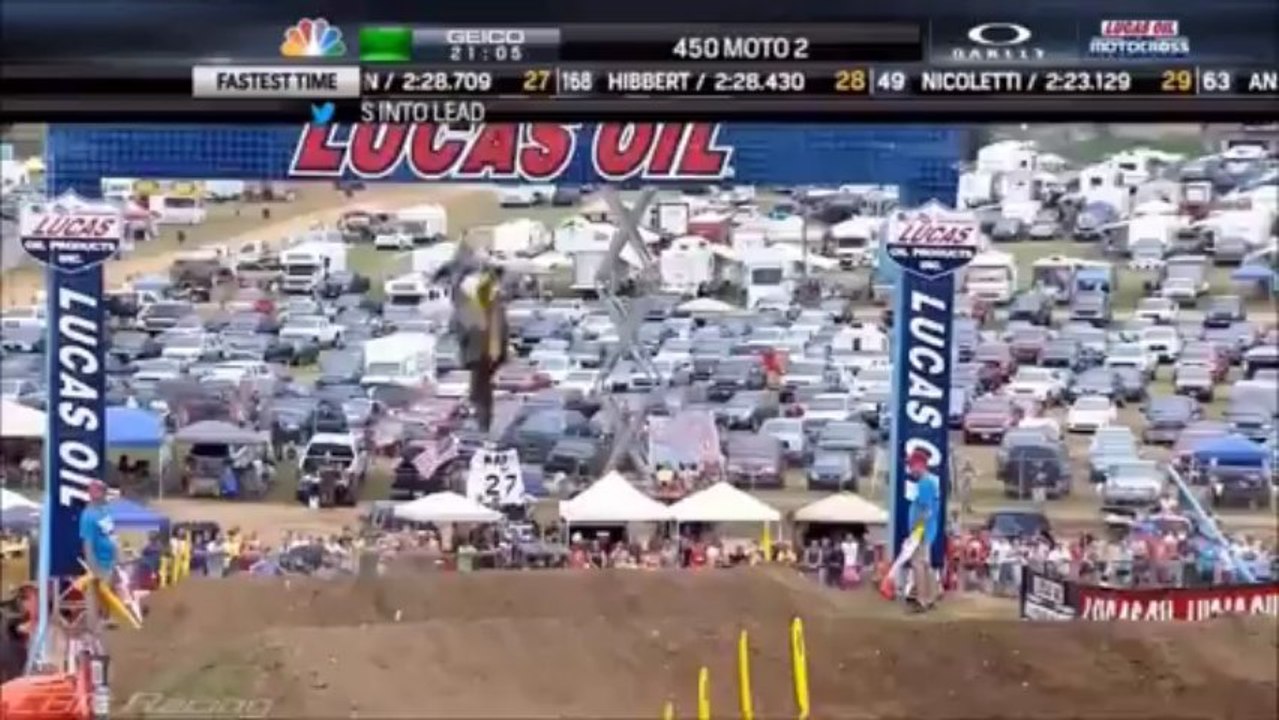 2013 AMA MX Rd07 Redbud 450 Moto2