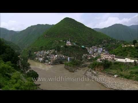 Uttarakhand floods : extent of damage and change at Devprayag