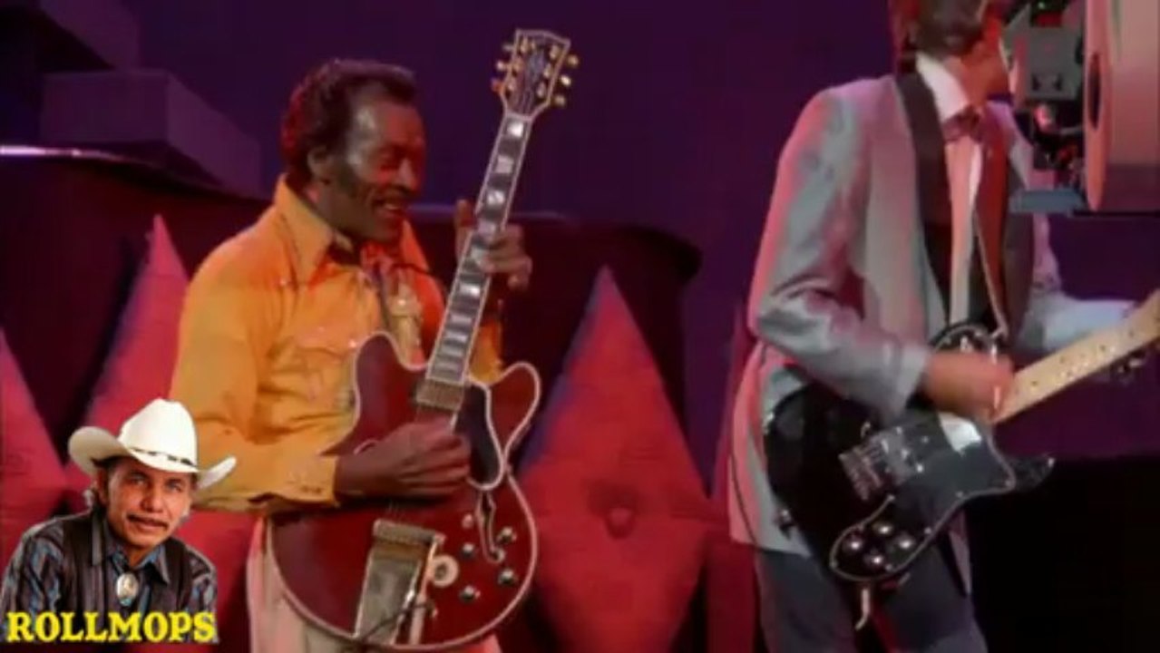CHUCK BERRY & KEITH RICHARDS   " ROLL OVER BEETHOVEN " " ROLLMPS 2012 "