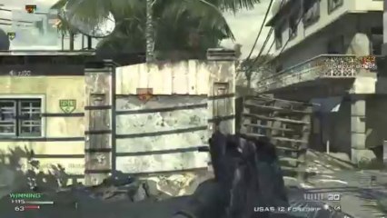 MW3 Team Dead Mans Hand Gameplay